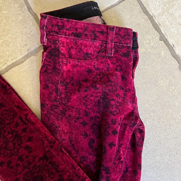 J BRAND super skinny gaya velvet jeans - Picture 2 of 7